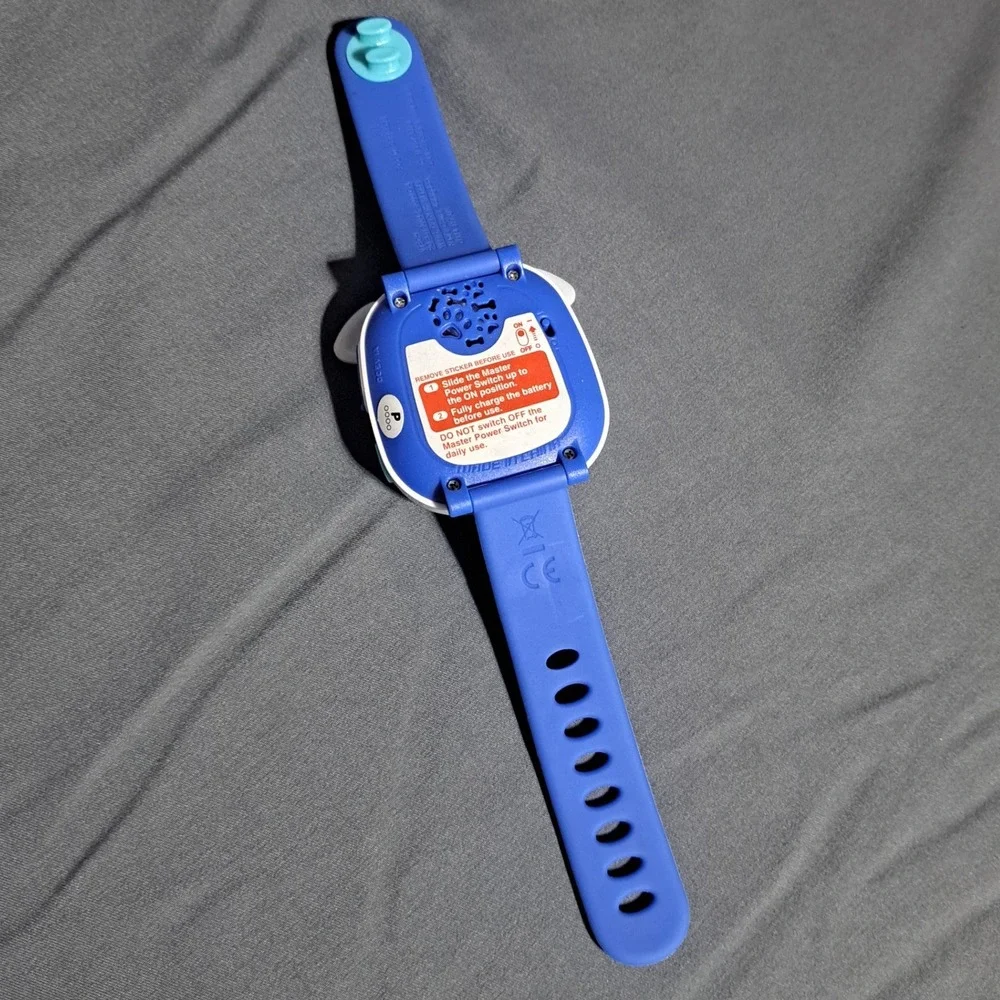 VTech‎ My First Kidi Smartwatch Kids Tells Time Reminders Routines Blue Puppy